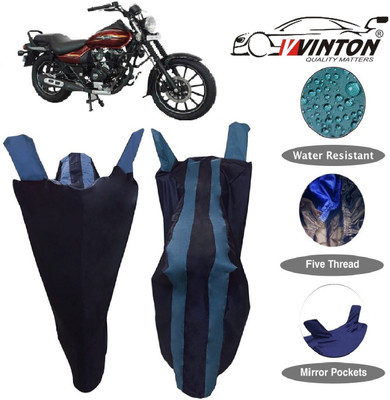 V VINTON Two Wheeler Cover for Bajaj(Avenger 150 Street, Blue)