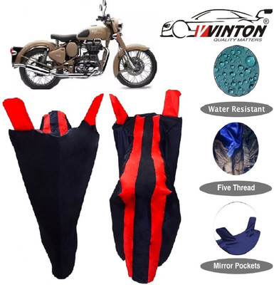V VINTON Two Wheeler Cover for Royal Enfield(Bullet 500, Multicolor)