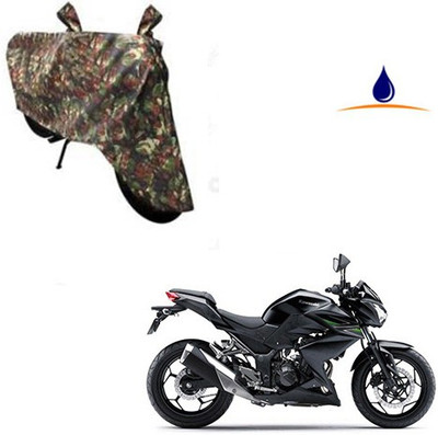 SRENTERPRISES Two Wheeler Cover for Kawasaki(Z250, Multicolor)