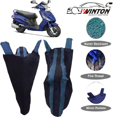 V VINTON Two Wheeler Cover for Hero(Maestro, Blue)