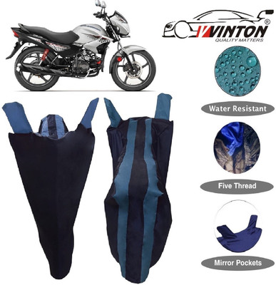 V VINTON Two Wheeler Cover for Hero(Glamour, Blue)
