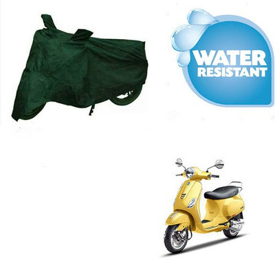SpeedRock Waterproof Two Wheeler Cover for Piaggio(Vespa SXL, Green)