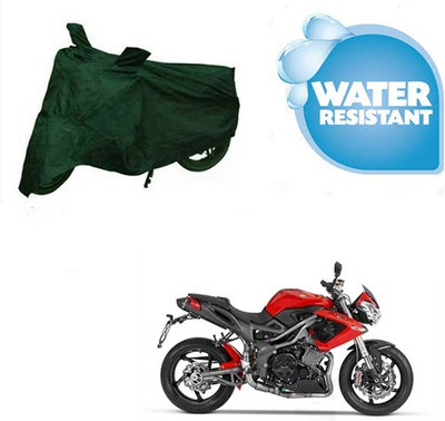 SpeedRock Waterproof Two Wheeler Cover for DSK Benelli(TNT R, Green)
