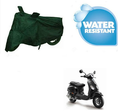 SpeedRock Waterproof Two Wheeler Cover for Piaggio(Vespa, Green)