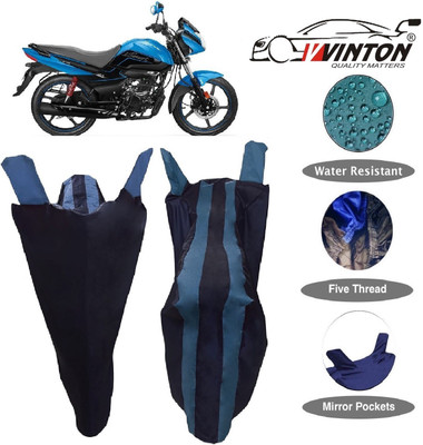 V VINTON Two Wheeler Cover for Hero(Splendor I Smart, Blue)