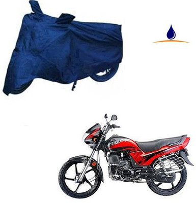 Mdstar Waterproof Two Wheeler Cover for Honda(Passion Plus, Blue)