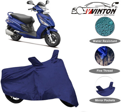 V VINTON Two Wheeler Cover for Hero(Maestro Edge, Blue)