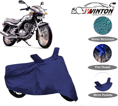 V VINTON Two Wheeler Cover for Suzuki(Fiero F2, Blue)