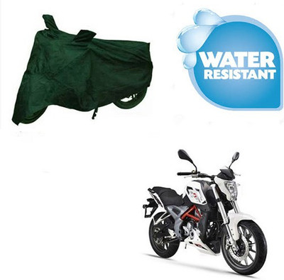 SpeedRock Waterproof Two Wheeler Cover for DSK Benelli(TNT 25, Green)
