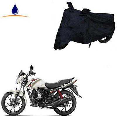SRENTERPRISES Two Wheeler Cover for Suzuki(Sling Shot Plus, Black)