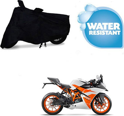 Mdstar Waterproof Two Wheeler Cover for KTM(Duke 200, Black)