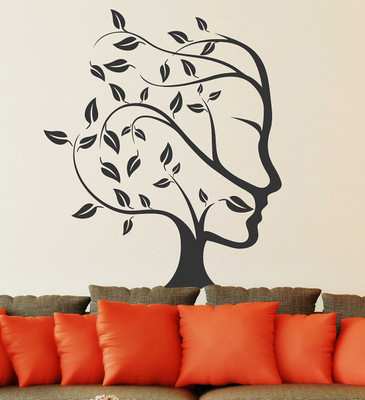 Littlebuds 80 cm Tree Removable Sticker(Pack of 1)