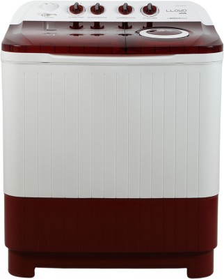 Lloyd 7.5 kg Semi Automatic Top Load Red, White(LWMS75RA1)   Washing Machine  (Lloyd)
