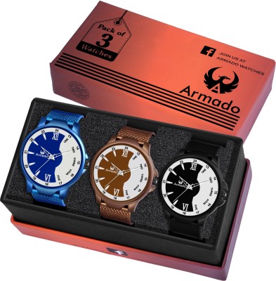 ARMADO Analog Watch  - For Men