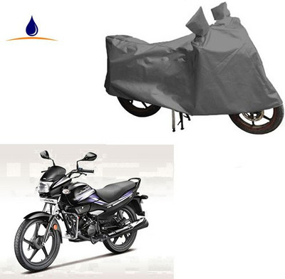 RPSENTTERPR Waterproof Two Wheeler Cover for Hero(Super Splendor, Grey)