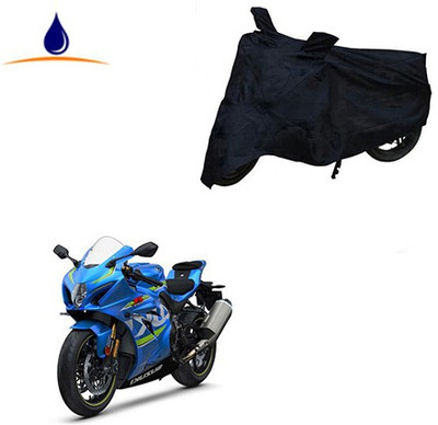 Atulit enterprises Waterproof Two Wheeler Cover for Suzuki(GSX, Black)
