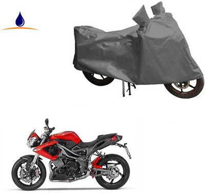 RPSENTTERPR Waterproof Two Wheeler Cover for DSK Benelli(TNT R, Grey)