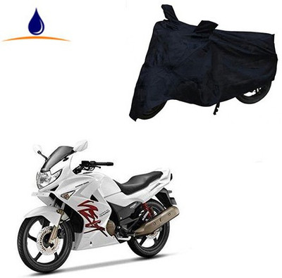SRENTERPRISES Two Wheeler Cover for Hero(Karizma, Black)