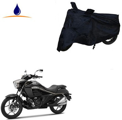Atulit enterprises Waterproof Two Wheeler Cover for Suzuki(Intruder, Black)