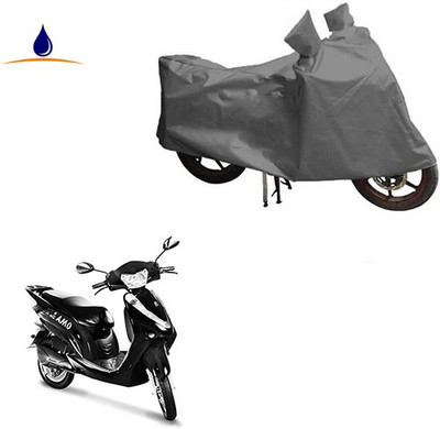 RPSENTTERPR Waterproof Two Wheeler Cover for Lohia(Oma Star, Grey)