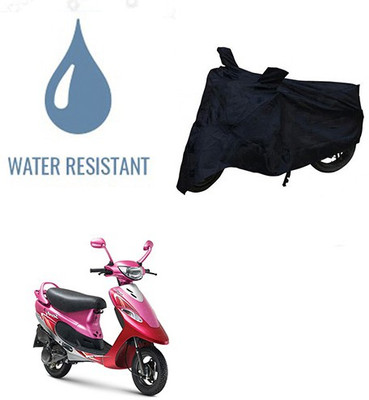 Atulit enterprises Waterproof Two Wheeler Cover for TVS(Scooty Pep+, Black)