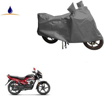 Atulit enterprises Waterproof Two Wheeler Cover for Honda(Dream Yuga, Grey)