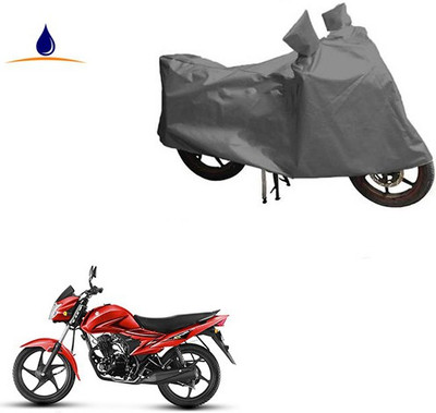 RPSENTTERPR Waterproof Two Wheeler Cover for Suzuki(Hayate, Grey)