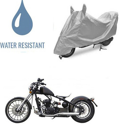 Atulit enterprises Waterproof Two Wheeler Cover for Harley Davidson(Bobber 350, Silver)