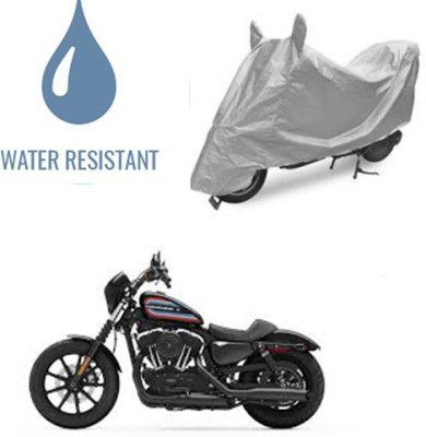 Atulit enterprises Waterproof Two Wheeler Cover for Harley Davidson(XL 1200, Silver)