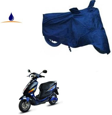 RPSENTTERPR Waterproof Two Wheeler Cover for Hero(Electric Cruz, Blue)