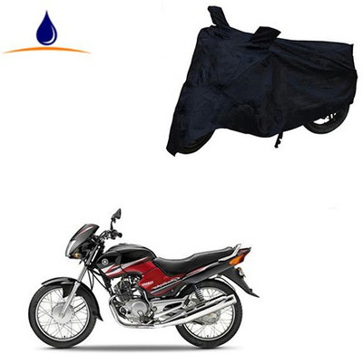 SRENTERPRISES Two Wheeler Cover for Yamaha(Gladiator, Black)