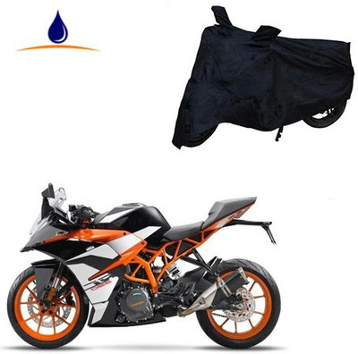 RPSENTTERPR Waterproof Two Wheeler Cover for KTM(RD 350, Black)