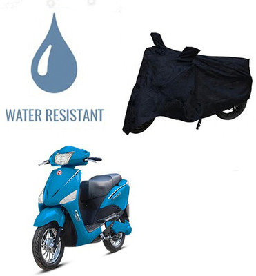 Mdstar Two Wheeler Cover for Hero(Electric, Black)