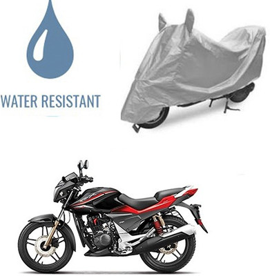 Atulit enterprises Waterproof Two Wheeler Cover for Hero(CBZ Extreme, Silver)
