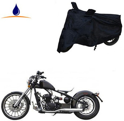 Atulit enterprises Waterproof Two Wheeler Cover for Harley Davidson(Bobber 350, Black)