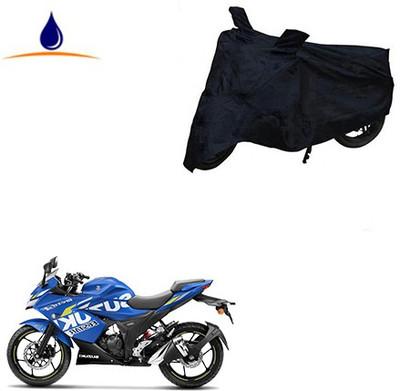 Atulit enterprises Waterproof Two Wheeler Cover for Suzuki(Gixxer SF, Black)
