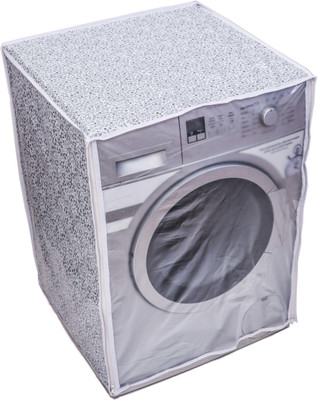 Elito Front Loading Washing Machine  Cover(Width: 72 cm, GREY, BLACK)