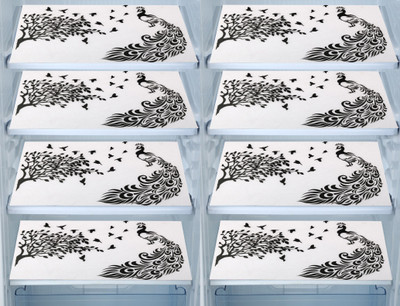 E-Retailer Fridge Mat(Width: 30 cm, Multicolor)