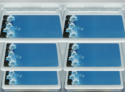 E-Retailer Fridge Mat(Width: 30 cm, Blue)