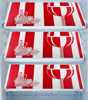 E-Retailer Fridge Mat(Width: 30 cm, Red)