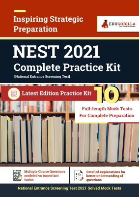 NEST (National Entrance Screening Test) 2021 | 10 Full length Mock Tests for Complete Preparation(Paperback, Manglik,Rohit)