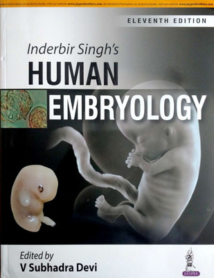 Inderbir Singh's Human Embryology(English, Paperback, Devi V Subhadra)
