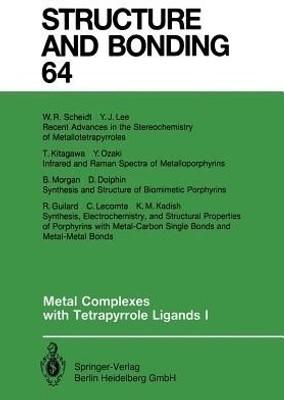 Metal Complexes with Tetrapyrrole Ligands I(English, Paperback, unknown)