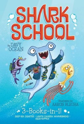 Shark School 3-Books-In-1!(English, Paperback, Ocean Davy)