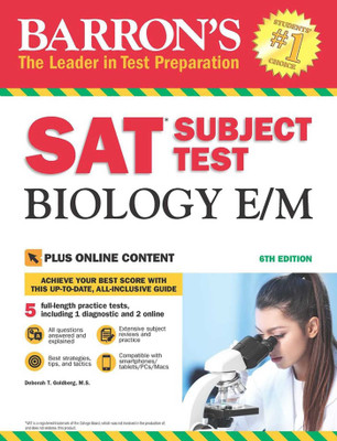 SAT Subject Test Biology E/M with Online Tests(English, Paperback, Goldberg Deborah T.)