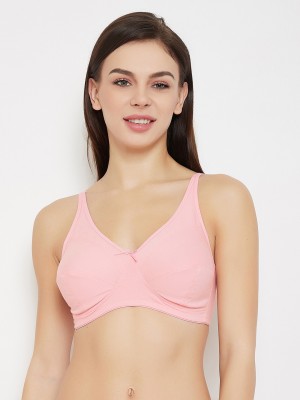 Clovia Women Full Coverage Non Padded Bra(Pink)