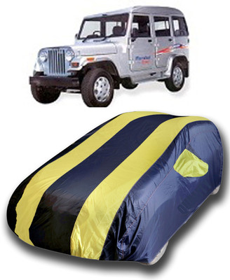 KASHYAP ENTERPRISE Car Cover For Mahindra Marshal (With Mirror Pockets)(Yellow)