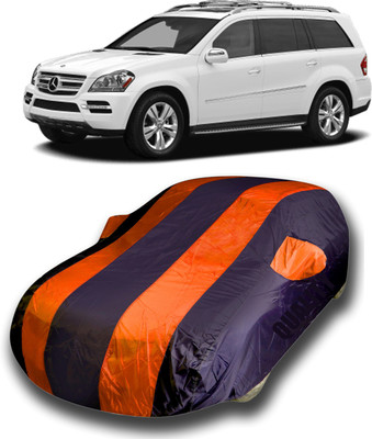 siddharth fashion Car Cover For Mercedes Benz GL-Class (With Mirror Pockets)(Orange)