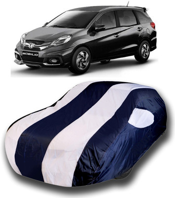Gavya Car Cover For Honda Mobilio (With Mirror Pockets)(White)