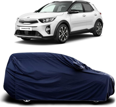 SanginiSang Car Cover For Kia Stonic (With Mirror Pockets)(Blue)